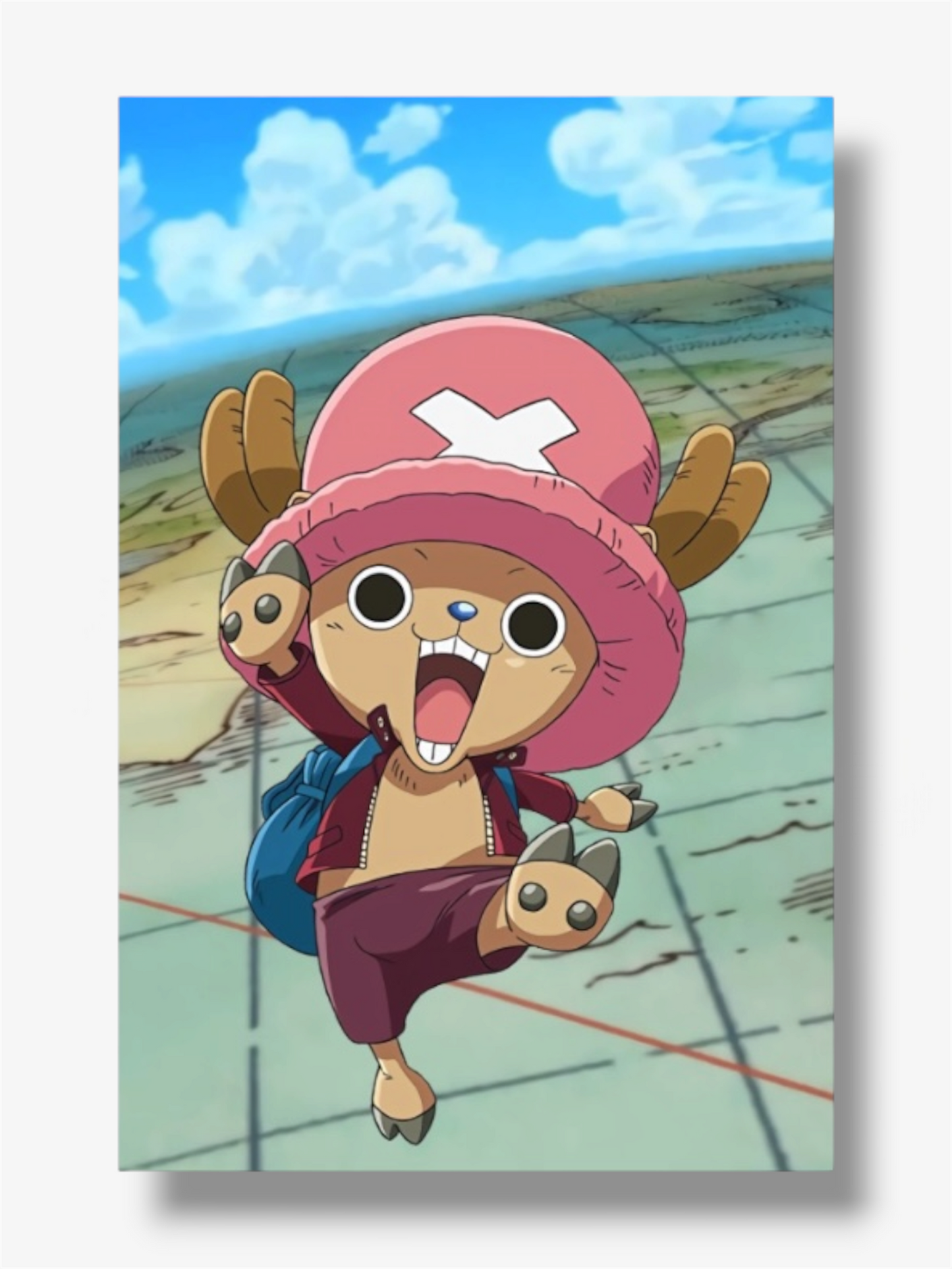 One piece photo stampe chopper tony