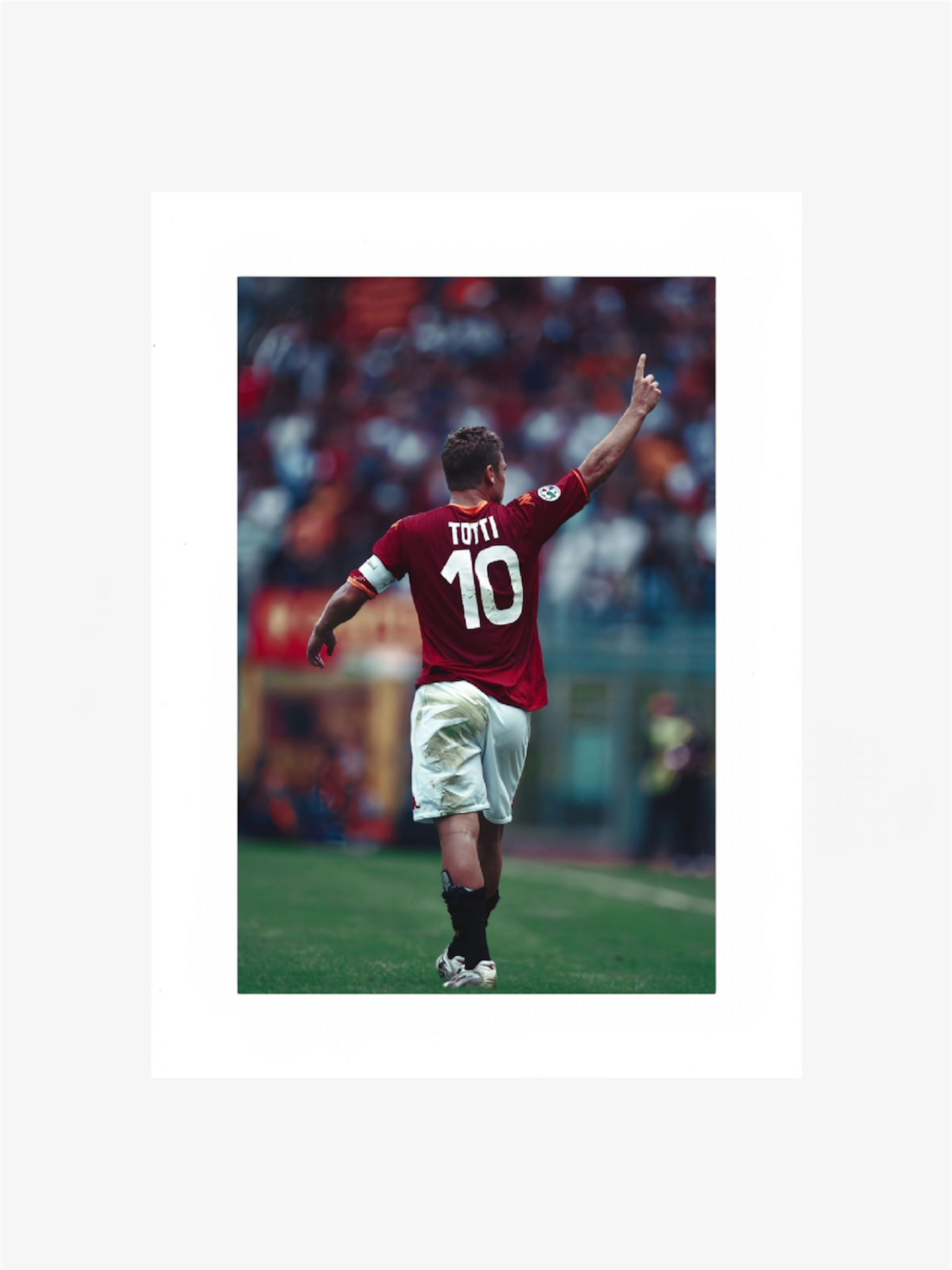 PHOTO ART STAMPA TOTTI