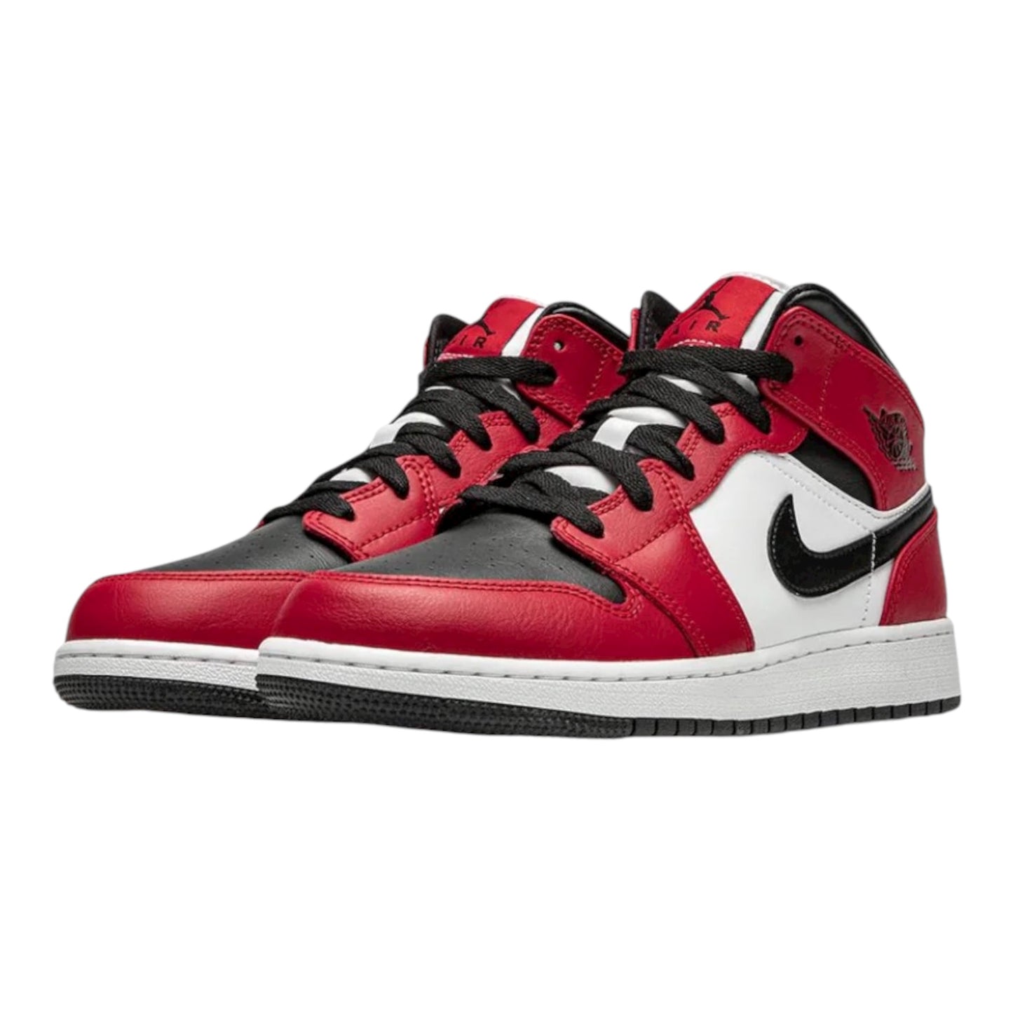 Air Jordan mid Chicago black toe GS