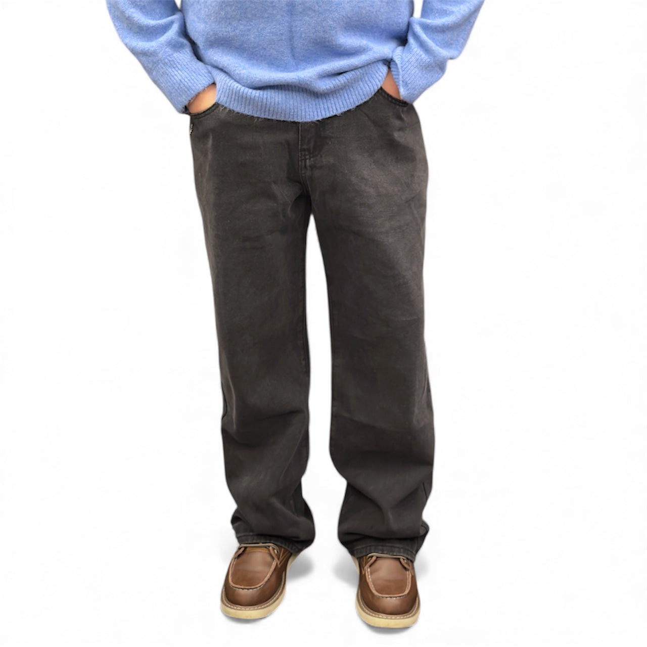 AR BLACK PANTS DENIM