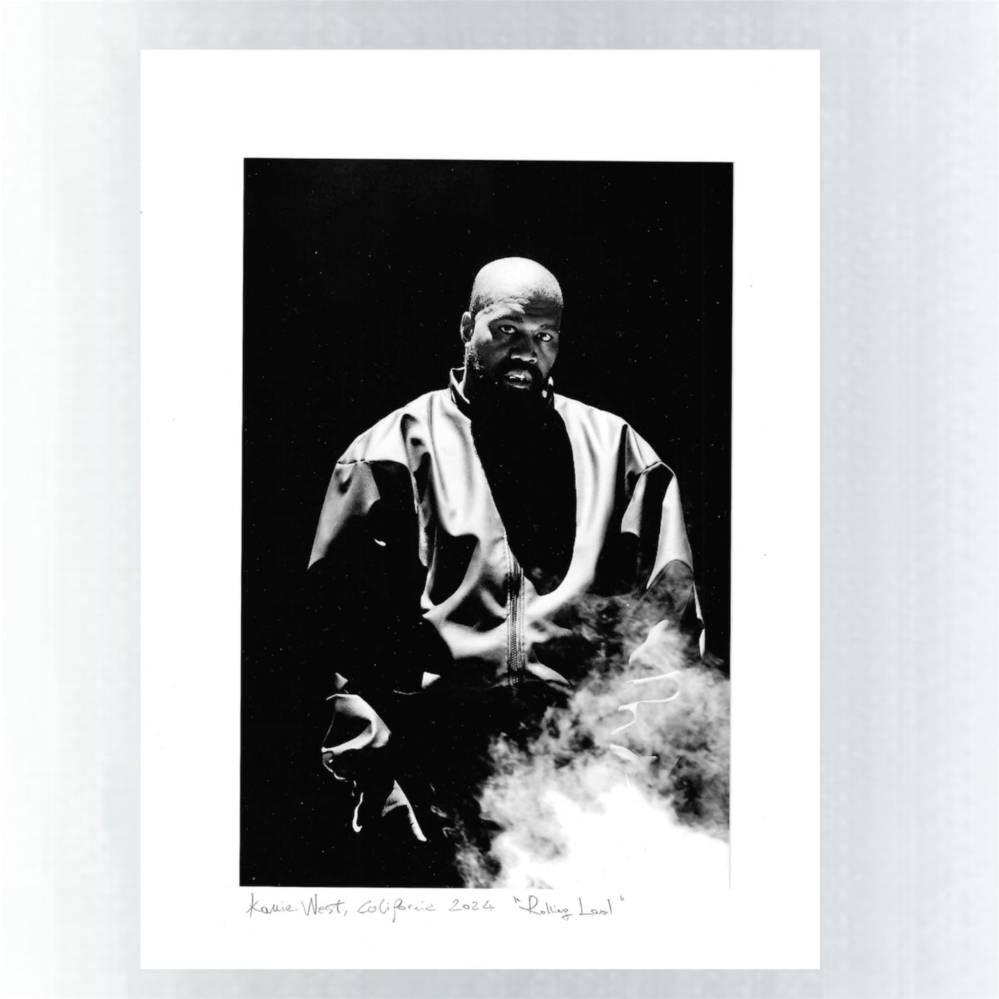 PHOTO ART STAMPA KANYE WEST