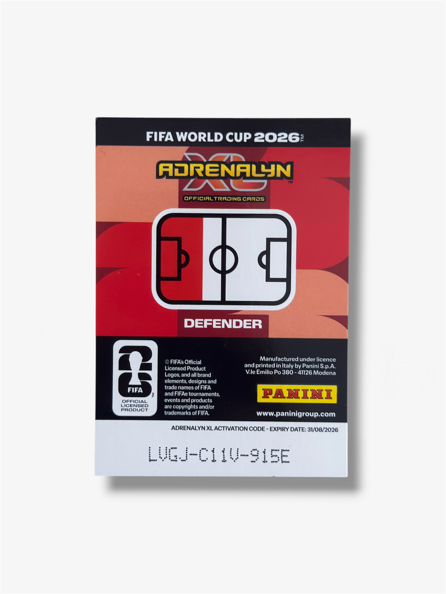 2026 Panini Card Eternos Argentina #628 World Cup Adrenalyn XL