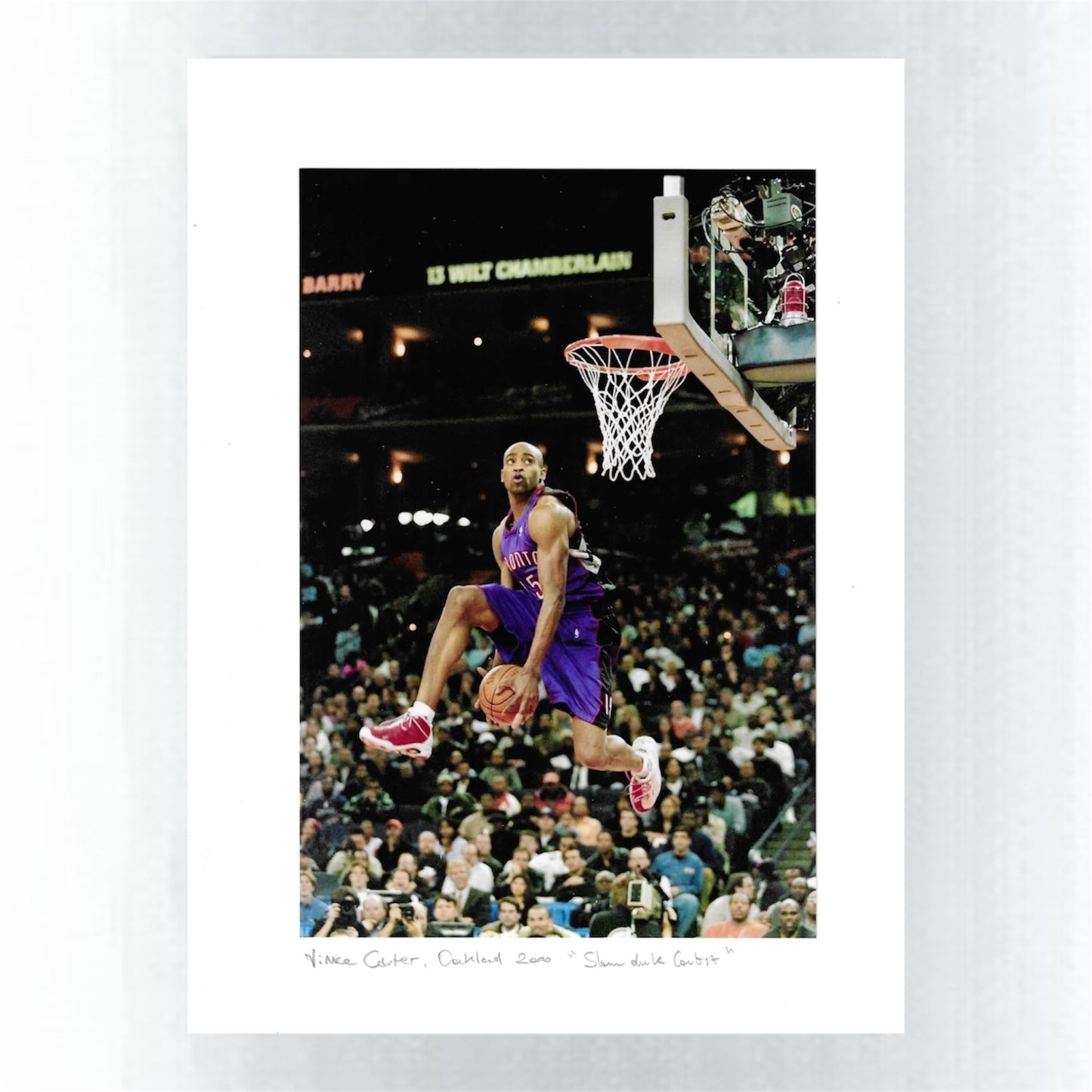 PHOTO ART STAMPA VINCE CARTER
