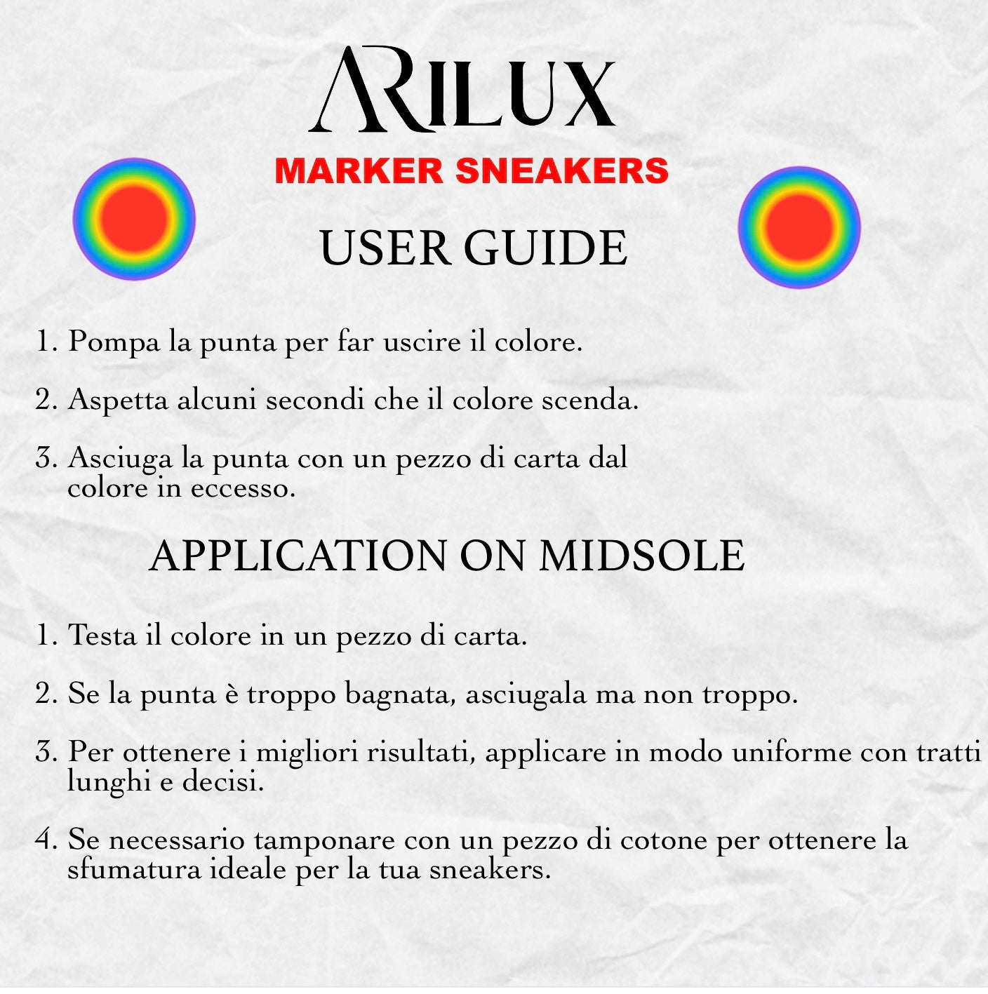 SNEAKER MARKER CREAM CUSTOM