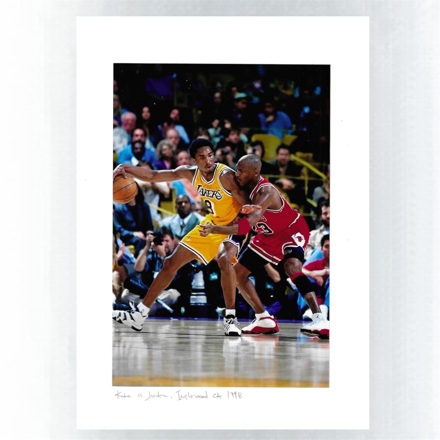 PHOTO ART STAMPA KOBE e JORDAN