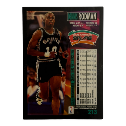Dennis Rodman nba Fleer Spurs 1995-96 #213