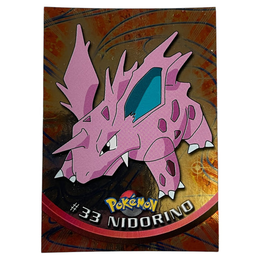 Pokemon Topps 1999 NIDORINO holo #33