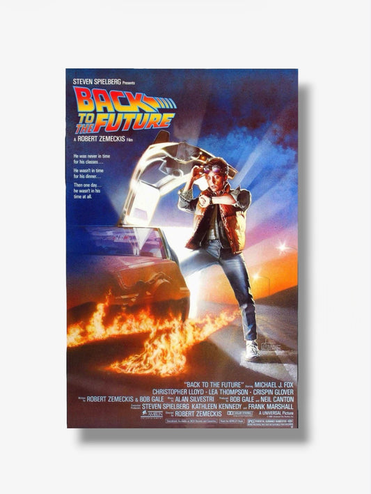 PHOTO STAMPA BACK TO THE FUTURE CINEMA