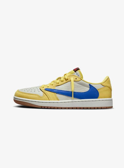 Air Jordan 1 low Og retro Travis Scott Canary yellow