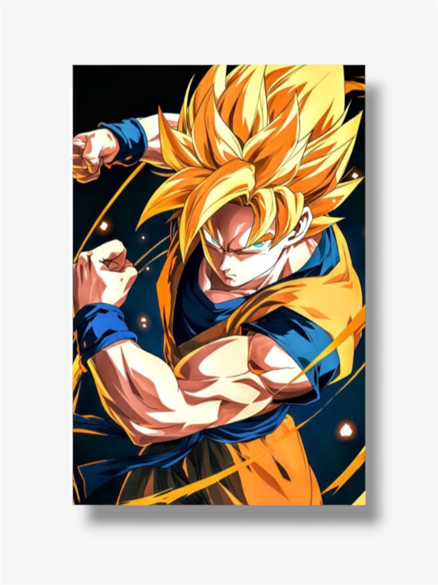 Dragon ball photo stampe goku supersayan 