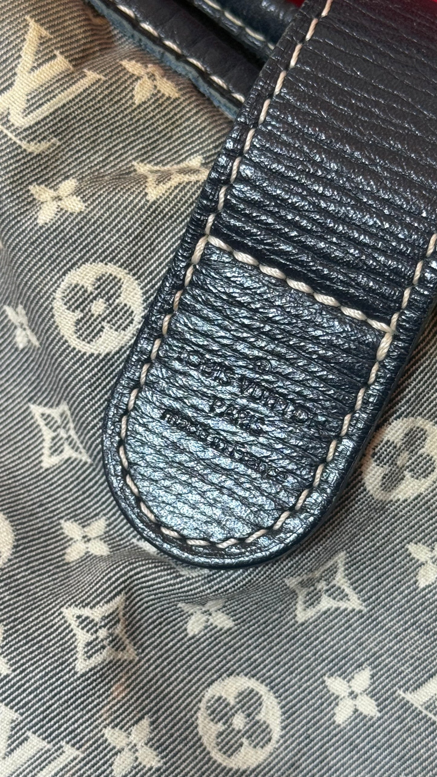 Louis Vuitton Graues monogram Idylle Elegie navy used