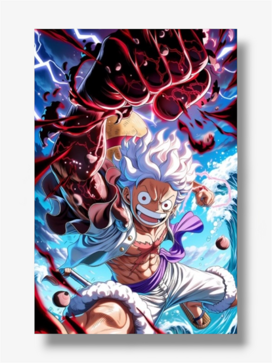 One piece photo stampe luffy gear