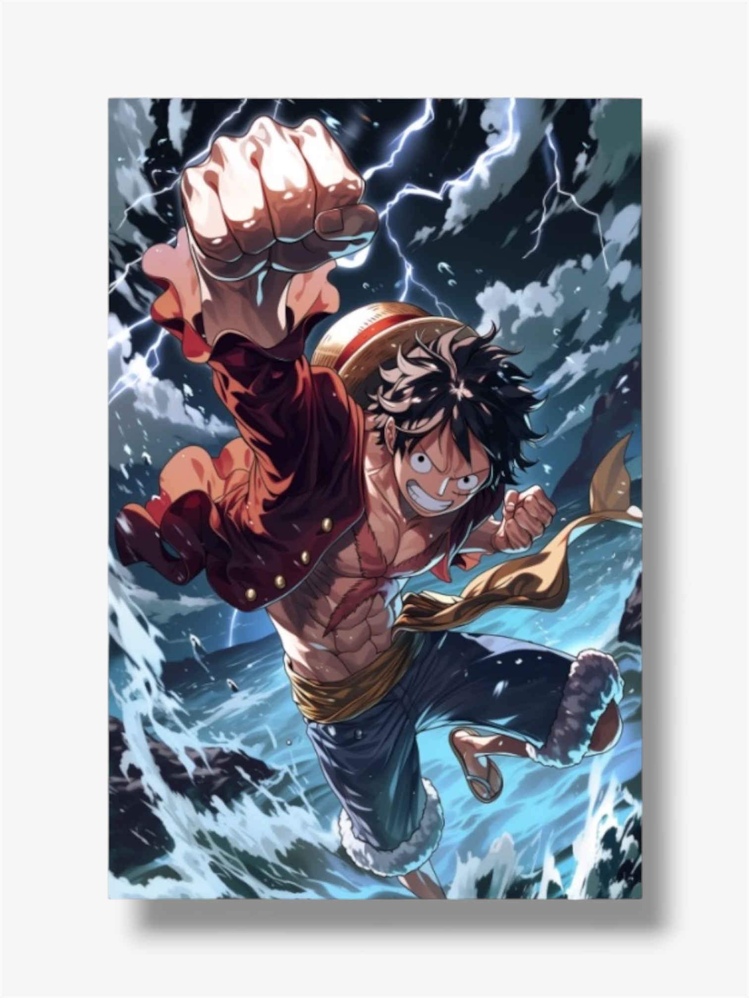 One piece photo stampe luffy