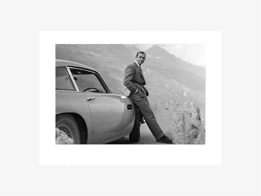 PHOTO ART STAMPA SEAN CONNERY 007 BOND