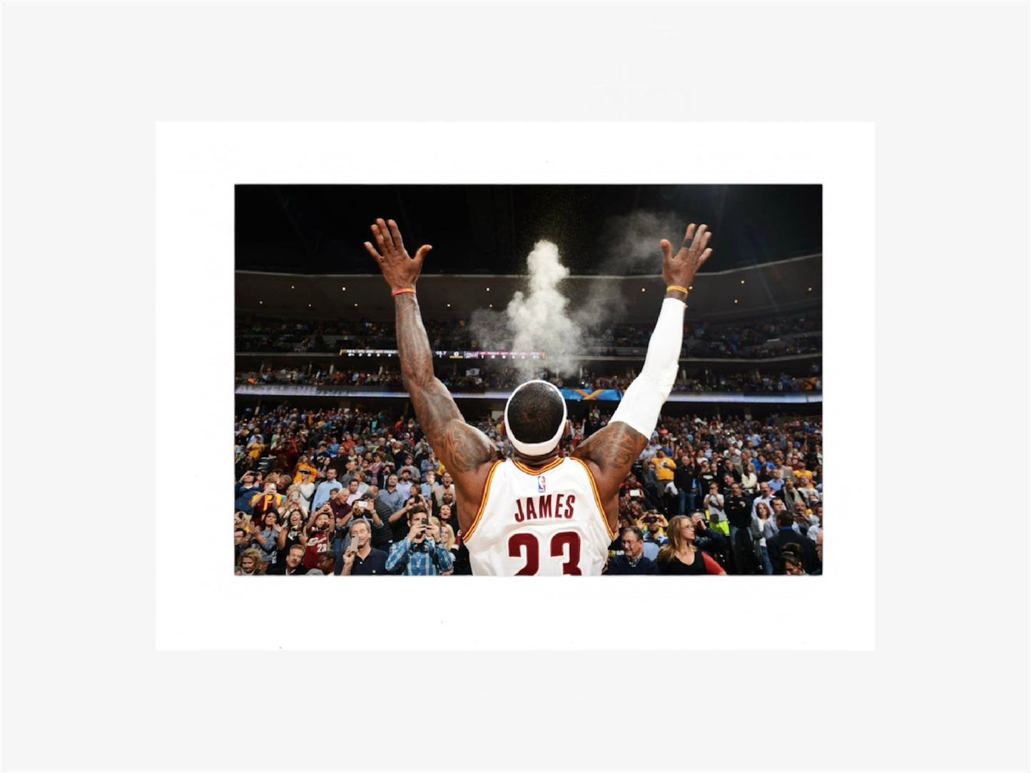 PHOTO ART STAMPA LEBRON JAMES