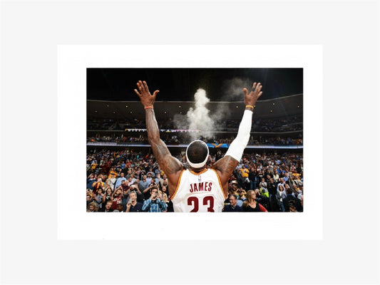 PHOTO ART STAMPA LEBRON JAMES