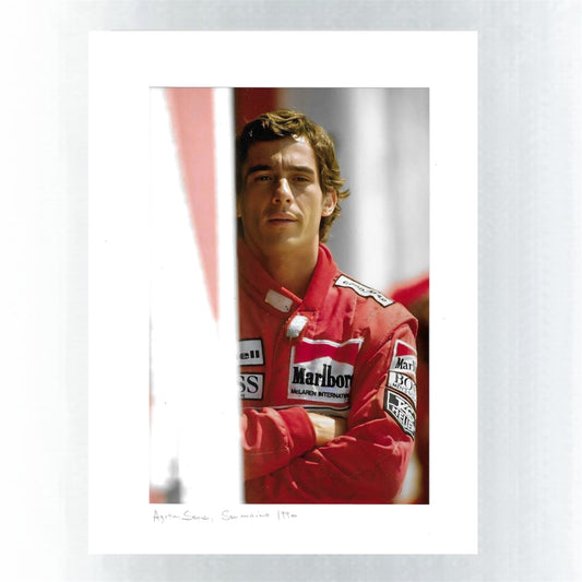 PHOTO ART STAMPA AYRTON SENNA