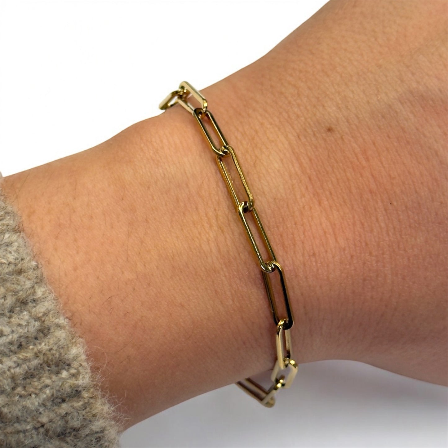 Bracciale acciaio chain