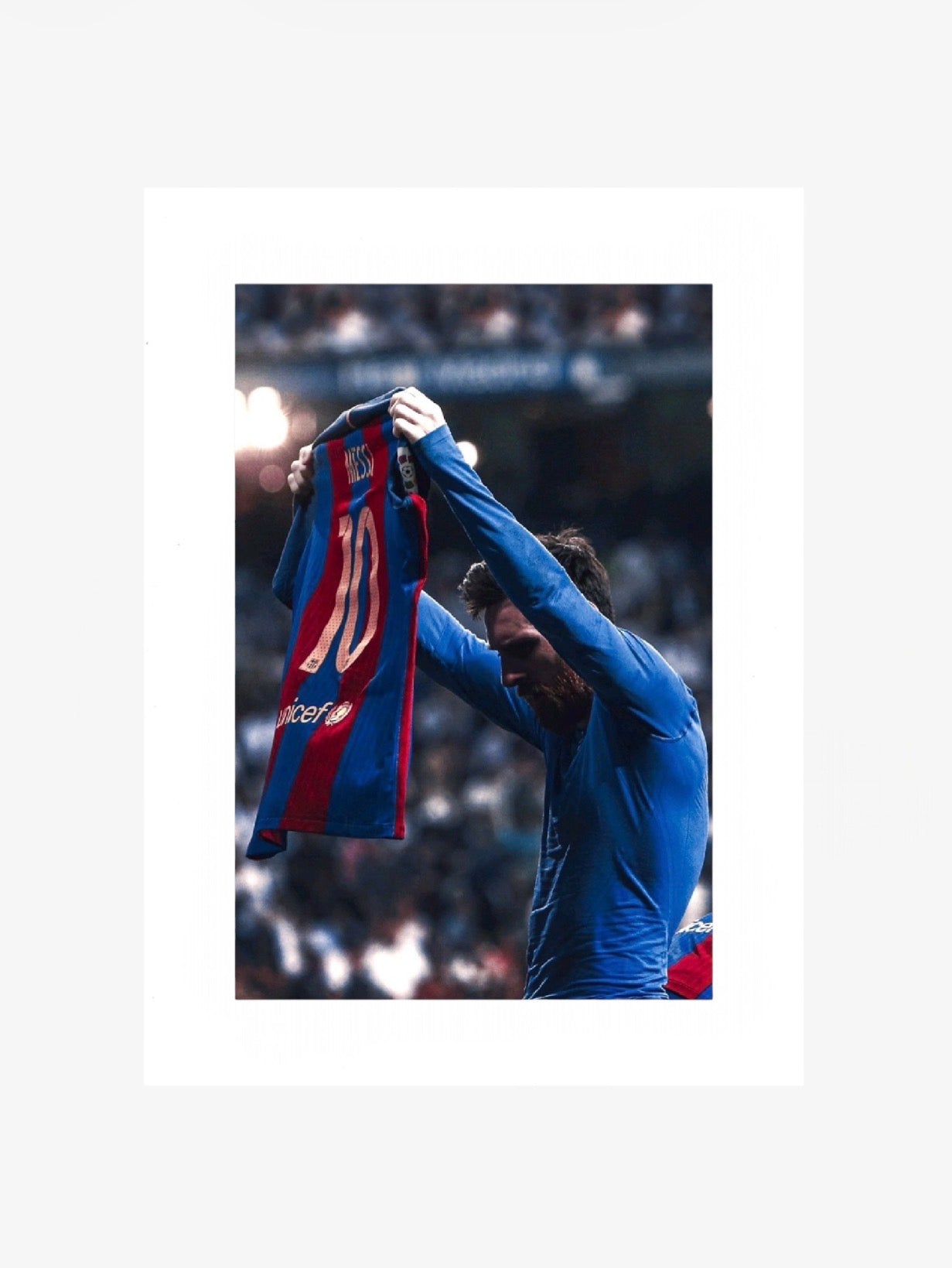 messi photo stampa calcio barcelona arredo 
