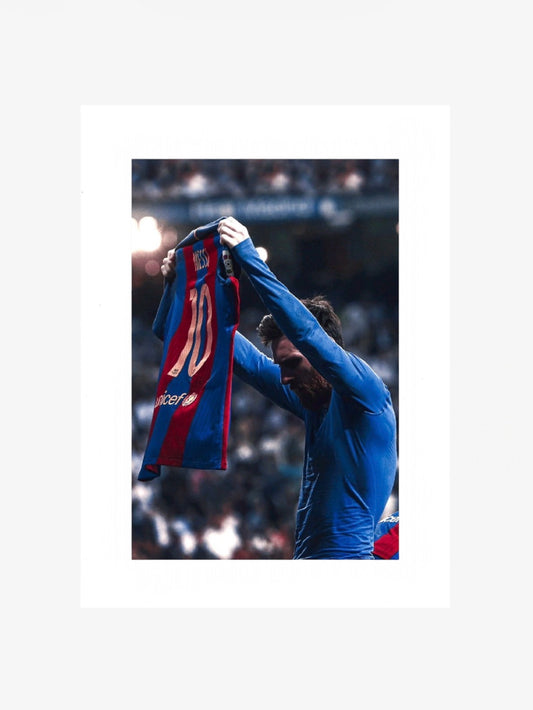 messi photo stampa calcio barcelona arredo 