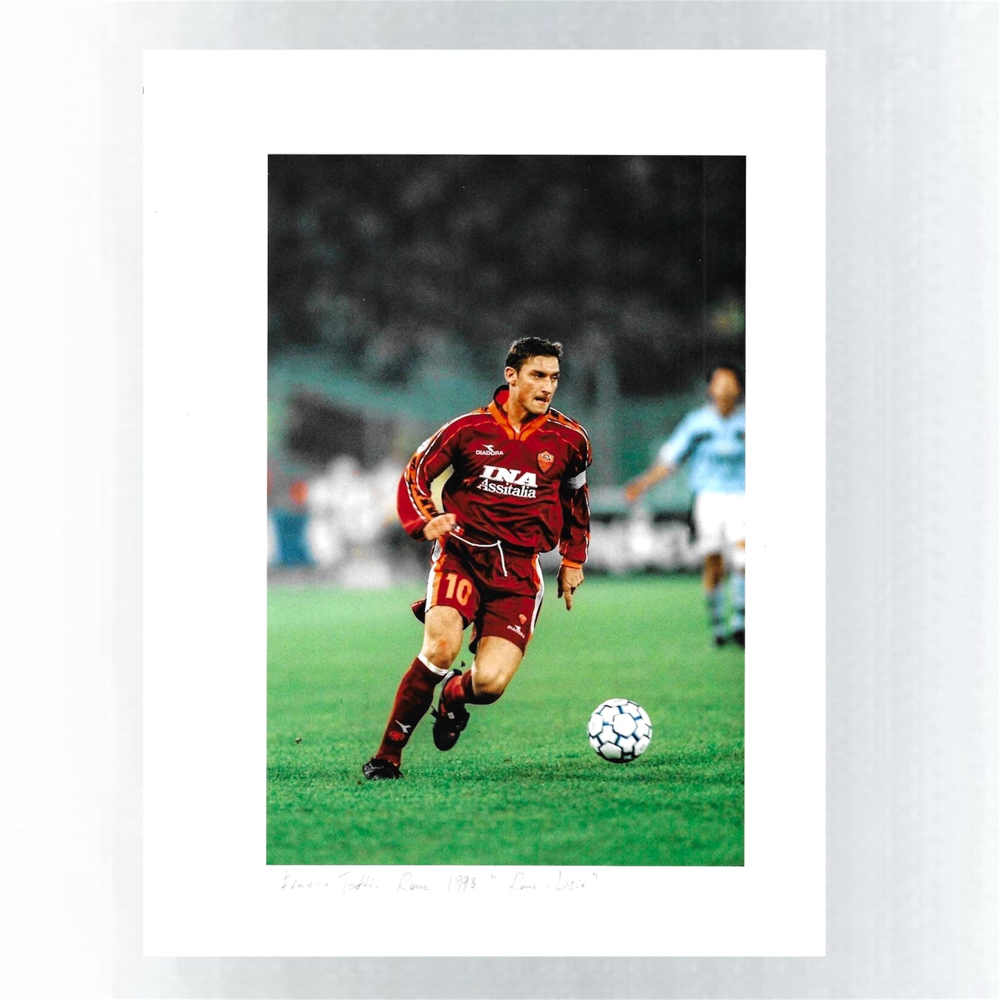 PHOTO ART STAMPA TOTTI