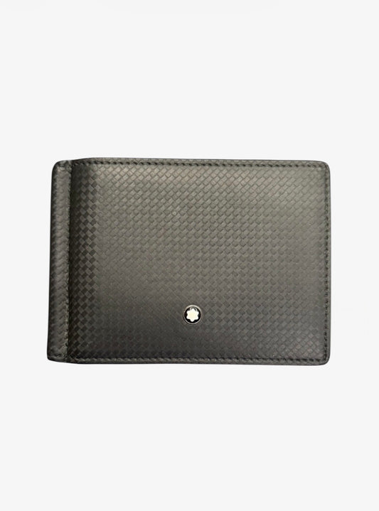 Montblanc portafoglio wallet uomo ferma soldi 6 scoparti usato