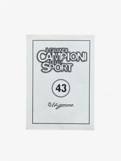 1997 Edigamma I GRANDI CAMPIONI dello Sport Pelé Brasile #43