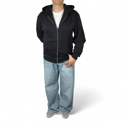 AR HOODIE ZIP PREMIUM BLACK