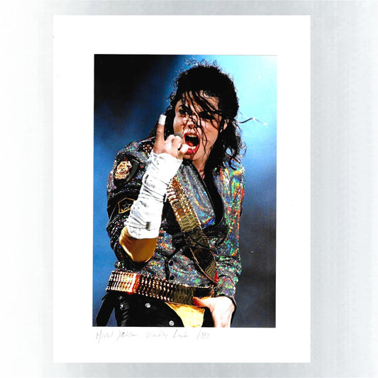 PHOTO ART STAMPA MICHAEL JACKSON