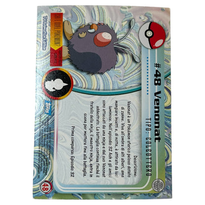 Pokemon Topps 1999 VENONAT holo #48