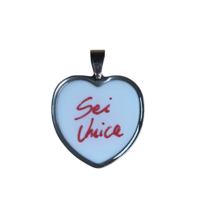 Ciondolo cuore sei unica