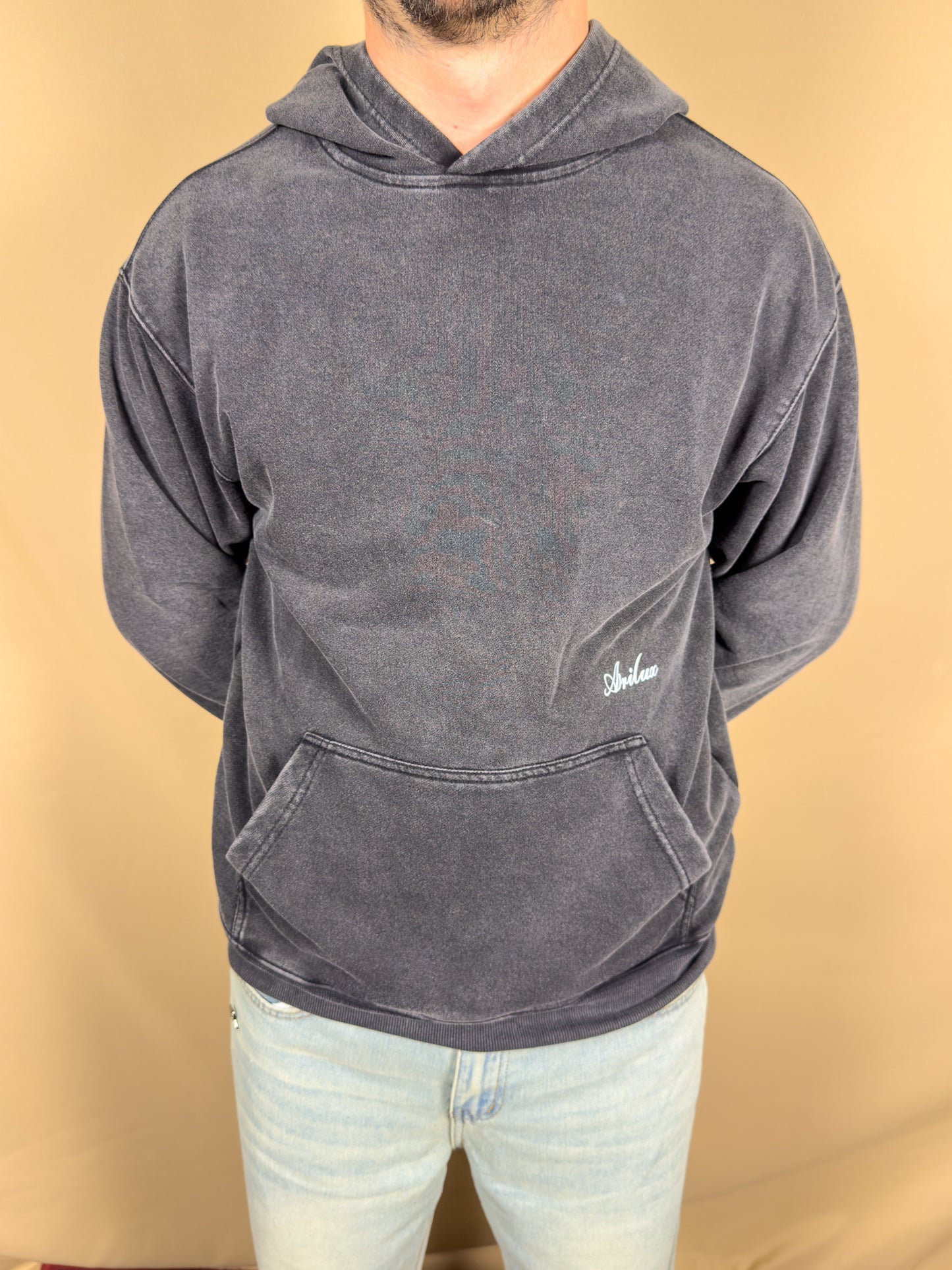 AR HOODIE FADE BLACK
