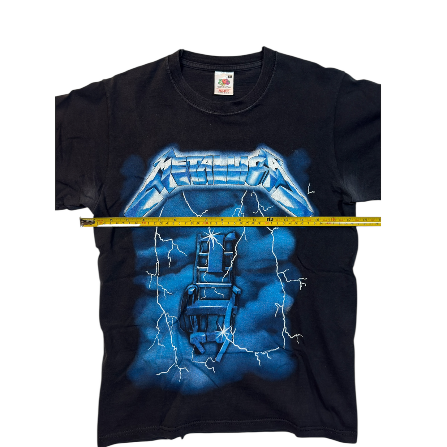 2000’ - Metallica ride the  lightning metal t-shirt vintage