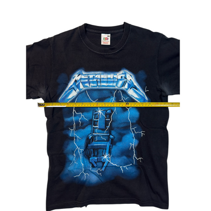 2000’ - Metallica ride the  lightning metal t-shirt vintage