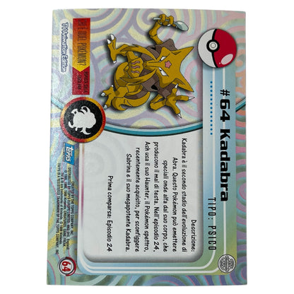 Pokemon Topps 1999 KADABRA #64