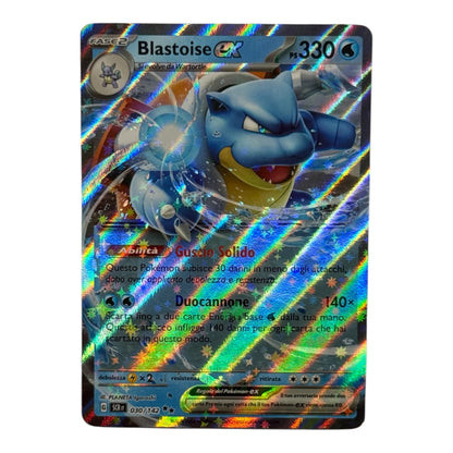Pokémon Star Crown Blastoise Ex 030-142 (IT)