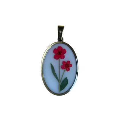 Large Round Petals Vintage Gold Pendant