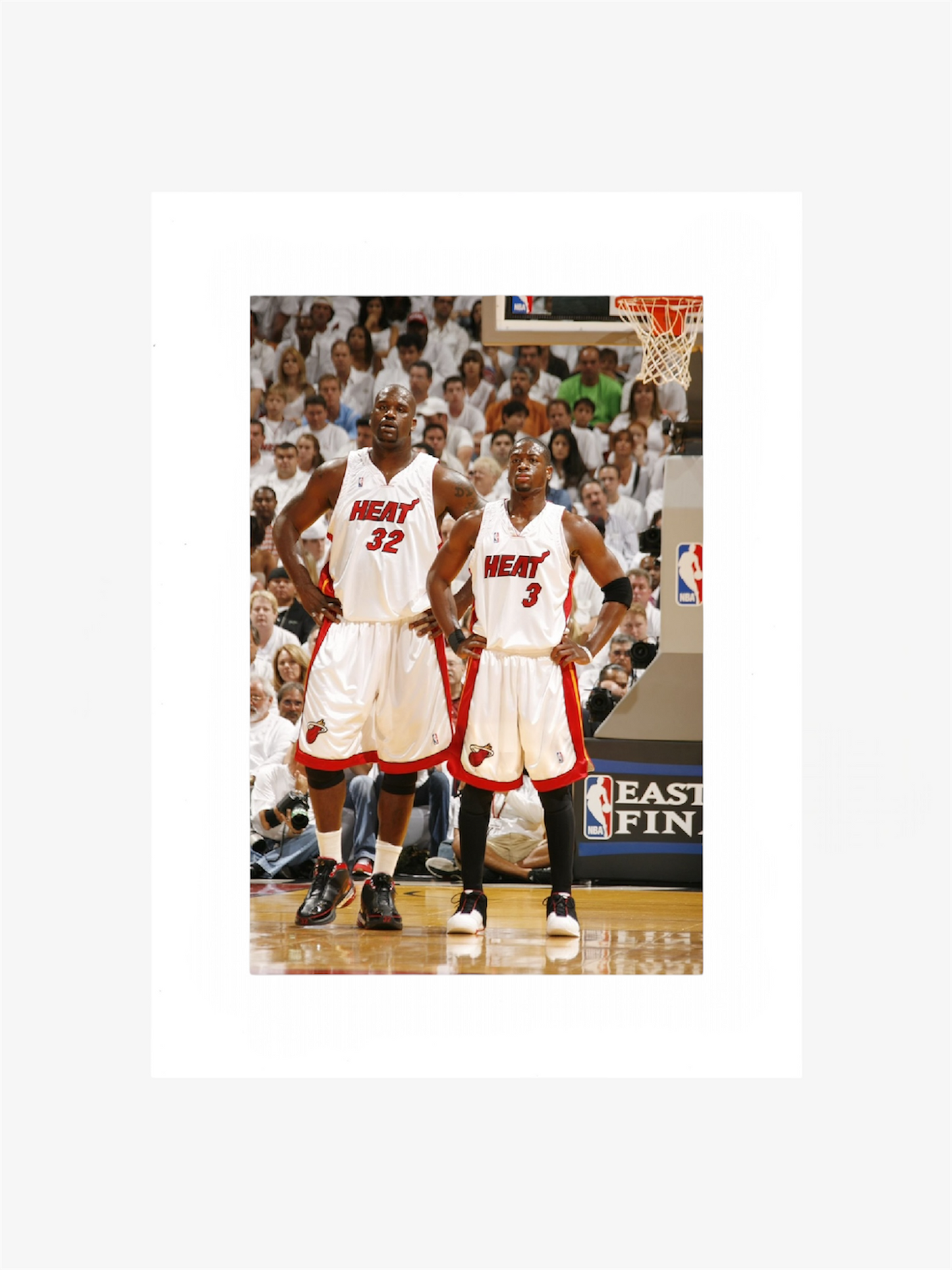 PHOTO ART STAMPA SHAQUILLE O’NEAL DWAYNE WADE