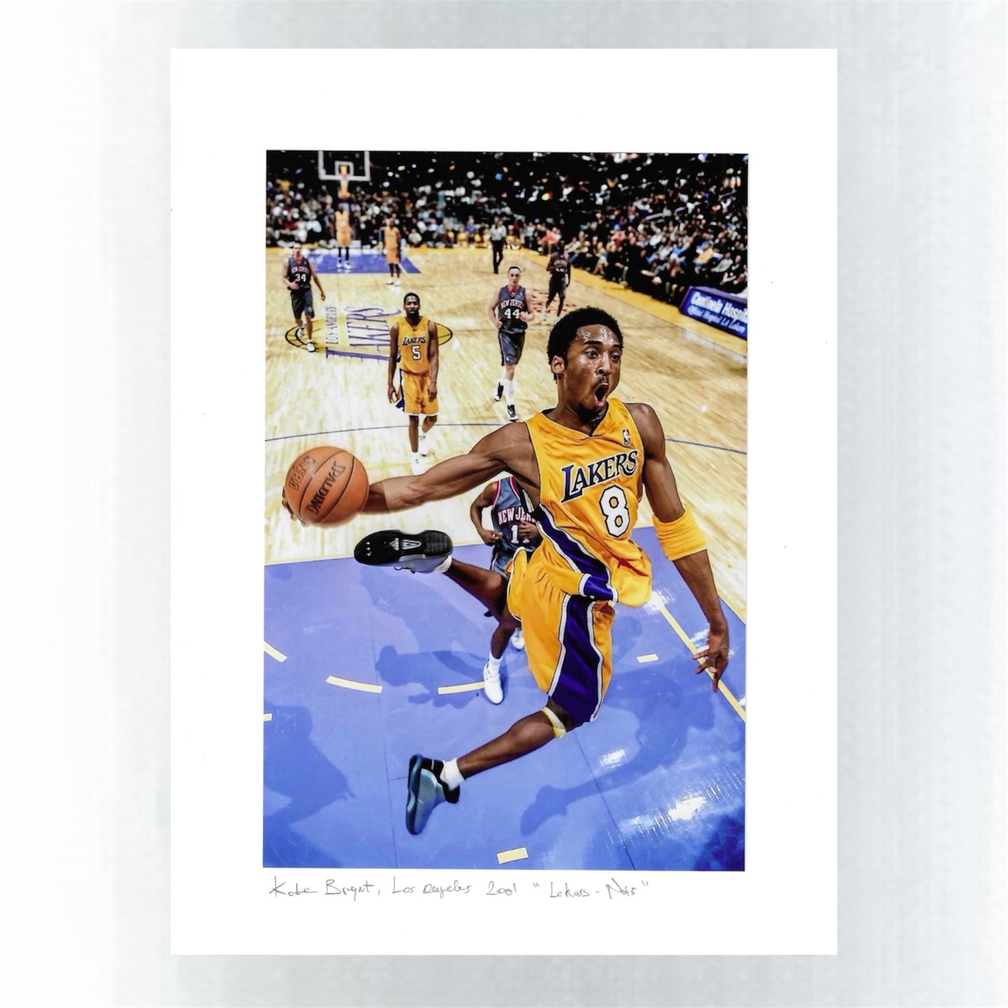 PHOTO ART STAMPA KOBE BRYANT