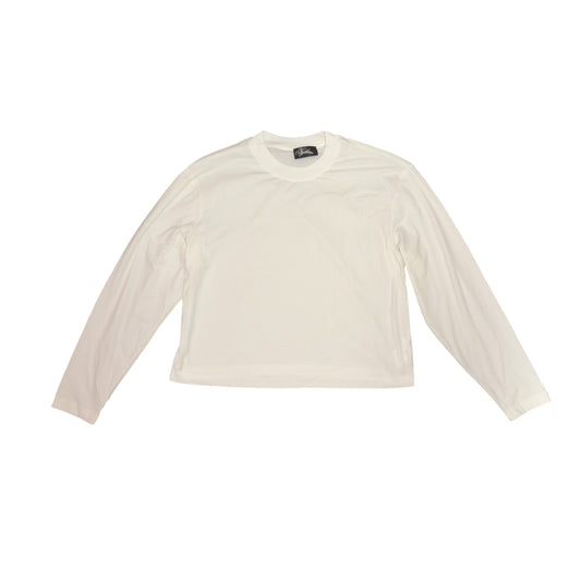 AR LONGSLEEVE CROP WHITE