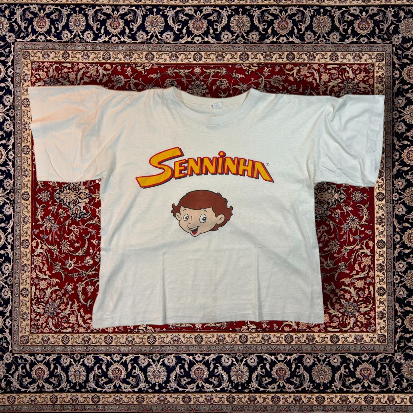 90's - Ayrton Senna Senninha Merch vintage single stitch t-shirt