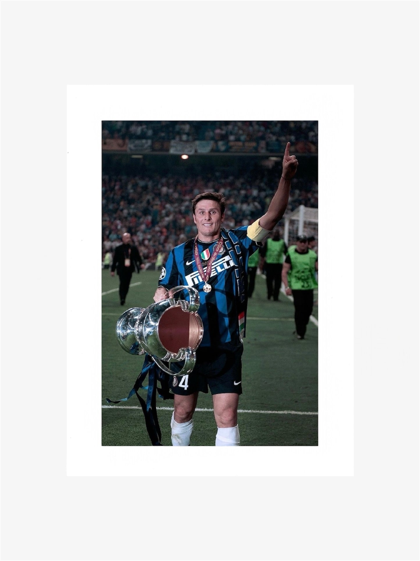 PHOTO ART STAMPA INTER JAVIER ZANETTI