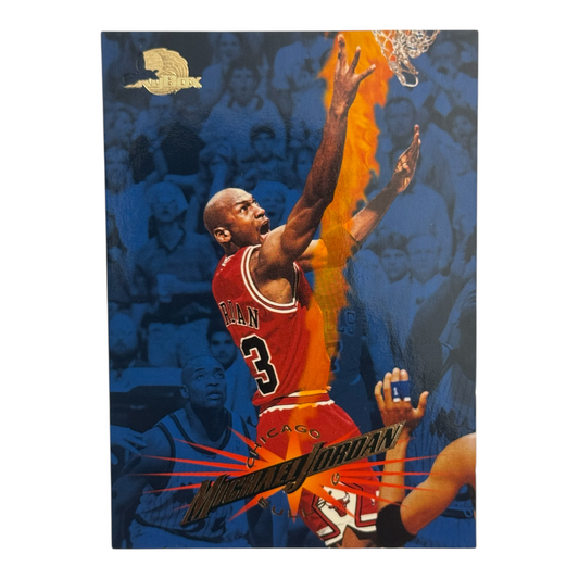 Michael Jordan Skybox Chicago 1995 #15 illustration rara
