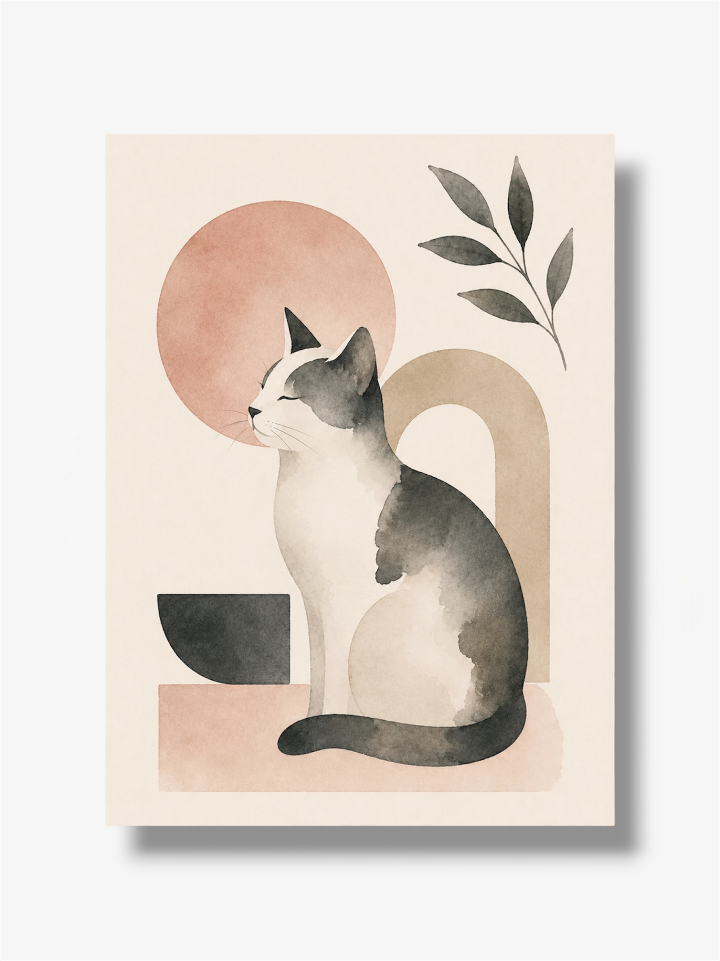 PHOTO ART ASTRATTA CAT