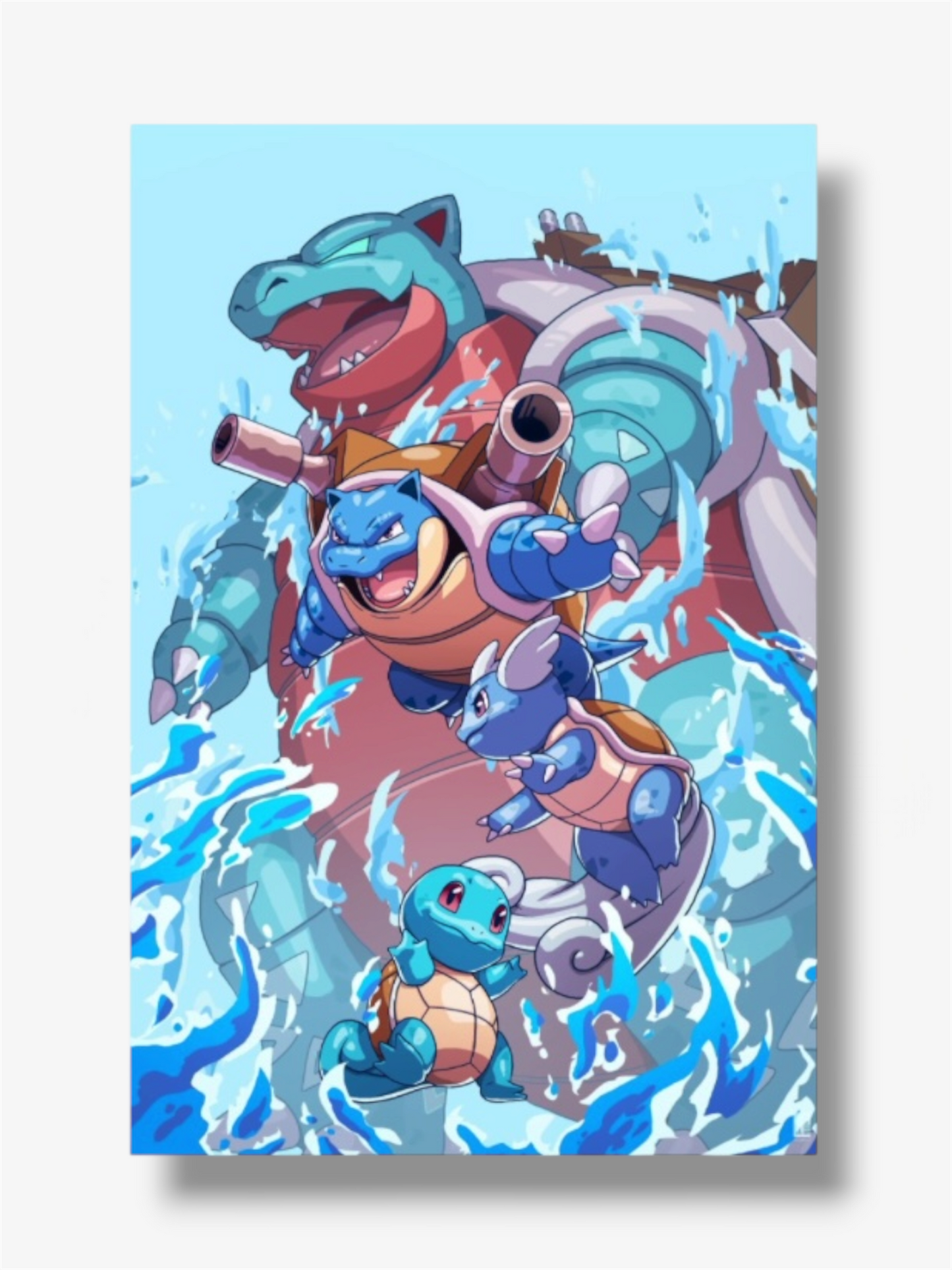 Pokémon photo stampe Blastoise evoluzioni
