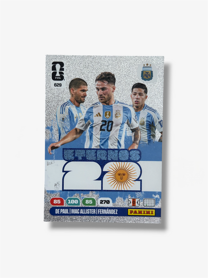 2026 Panini Card Eternos Argentina #629 World Cup Adrenalyn XL