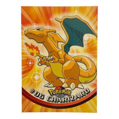 Pokemon Topps 1999 CHARIZARD #06