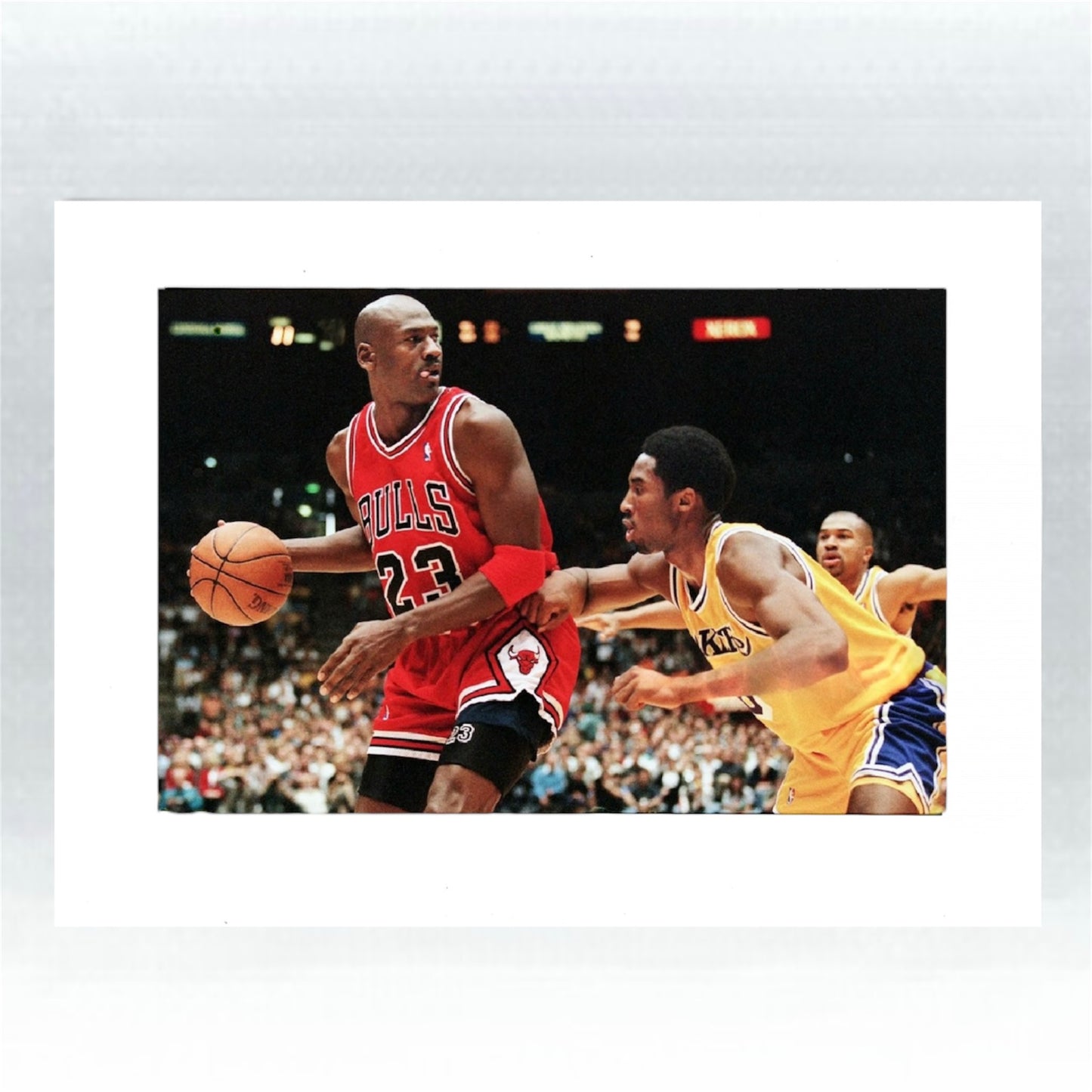 PHOTO ART STAMPA KOBE e JORDAN