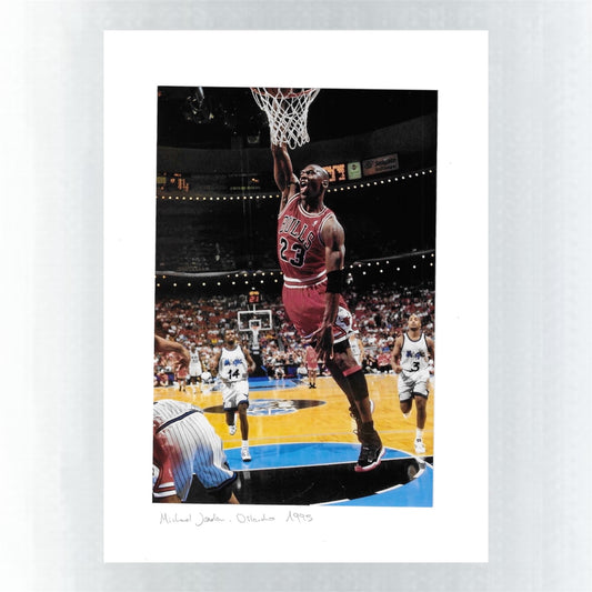 PHOTO ART STAMPA MICHAEL JORDAN