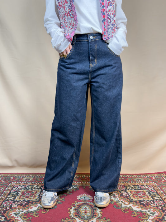 AR DENIM JEANS RAW BLUE (W)